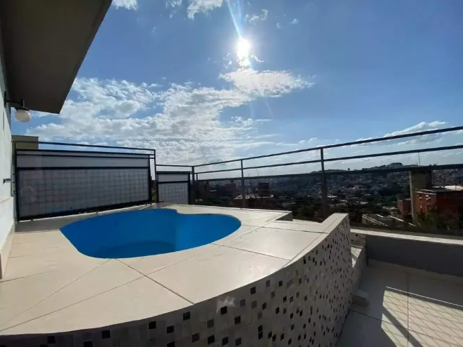 Cobertura para aluguel, 4 quartos, 1 suíte, 2 vagas, Buritis - Belo Horizonte/MG
