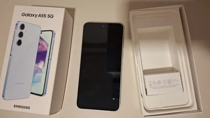 Samsung Galaxy A55 5G Dual SIM 256 GB, Azul Claro