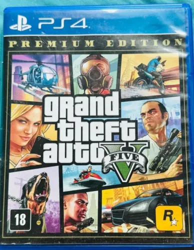 GTA V - PS4 (GRAND THEFT AUTO)