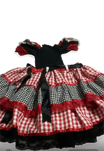 Vestido de quadrilha - Junino