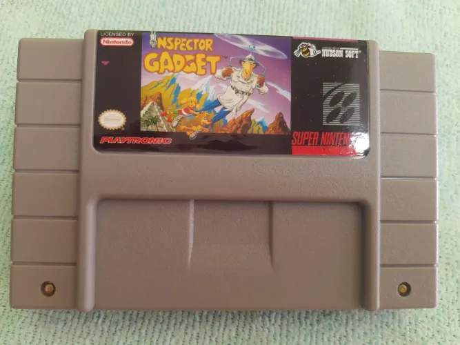 Inspetor bugigangas, super Nintendo