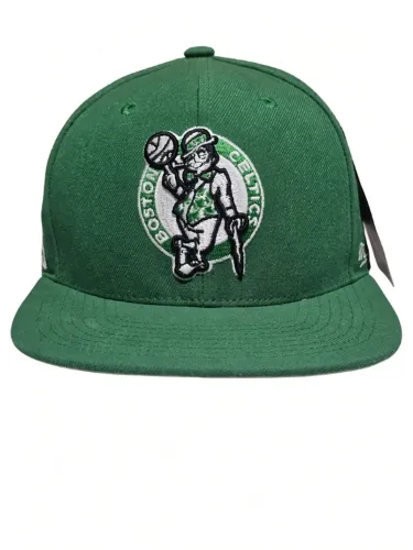 boné mitchell & ness nba fitted hwc boston celtics verde - único