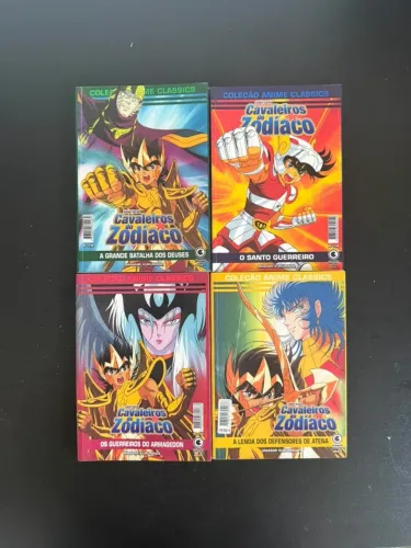 Cavaleiros do Zodíaco Saint Seint Seiya - Coleção Anime Classics - Completa - Conrad