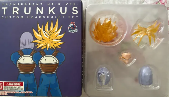 Dragon ball z heads action figures 1/12 Goku e vegeta DF Sh Figuarts 