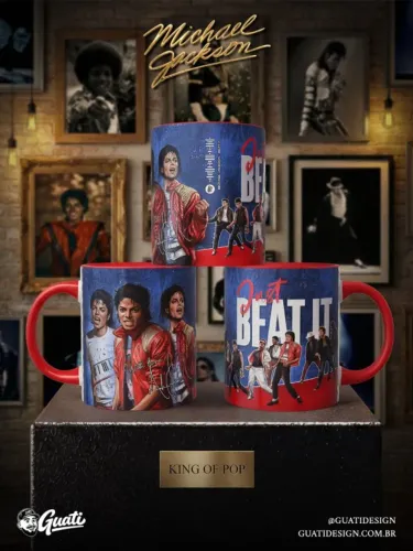 Caneca Personalizada Michael Jackson