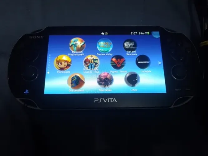 PS Vita, 128GB, 2000 Jogos, Carregador Original, Parcelo, Aceito troca