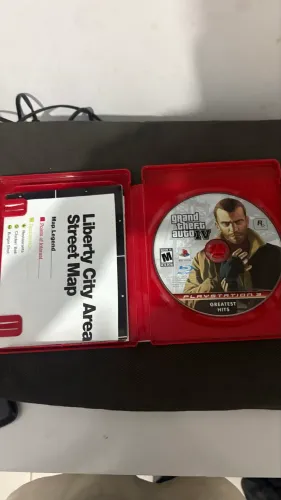 GTA 4 PS3 com mapa