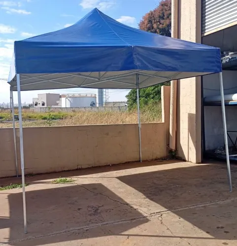 Tenda sanfonada 3x3 lona emborrachada