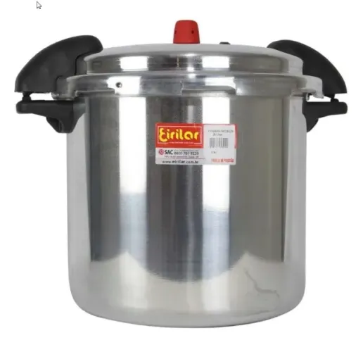 Panela de Pressão 25 Litros Industrial Profissional Hotel e Hotelaria Gastronomia