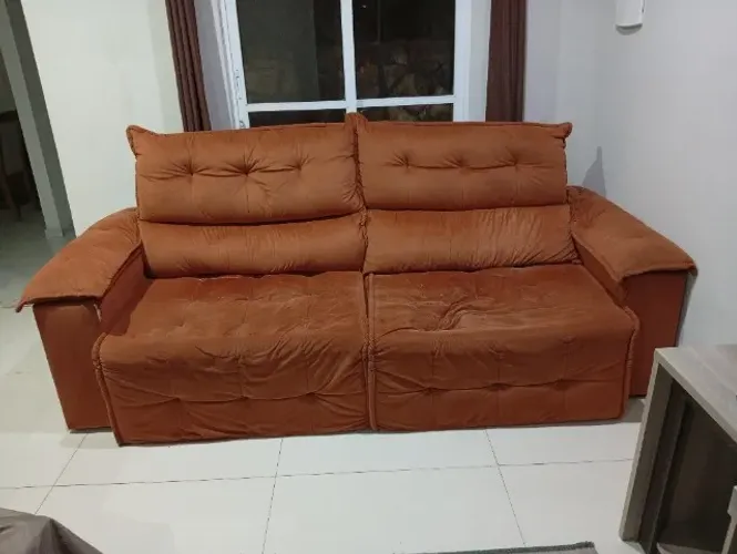 Sofá cama reclinável