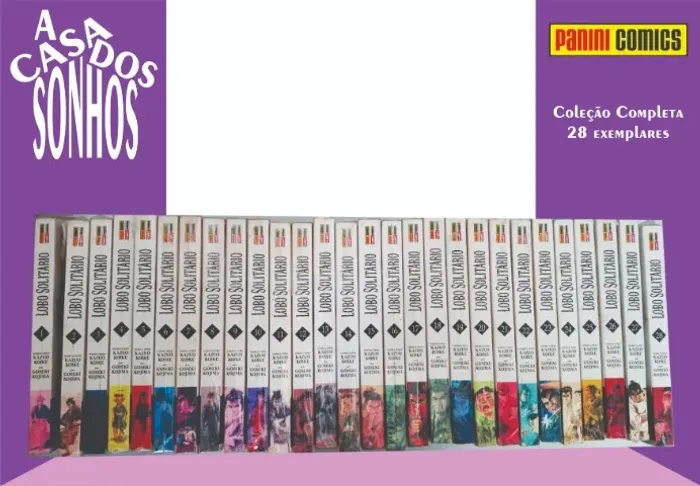 Coleção Lobo Solitário - Completo 28 Volumes
