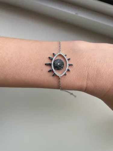 Pulseira olho grego de prata 925 nova! Maravilhosa