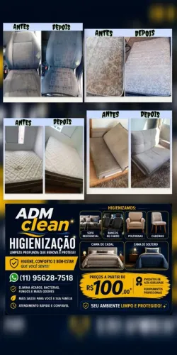 Higienização de Estofados