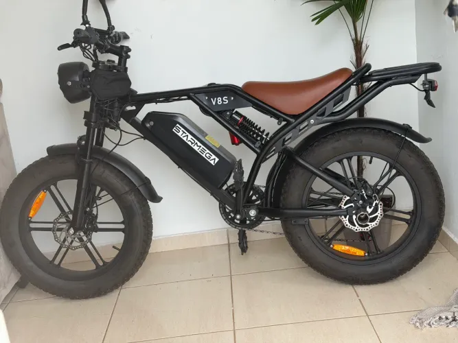 Bike elétrica star mega v8 s