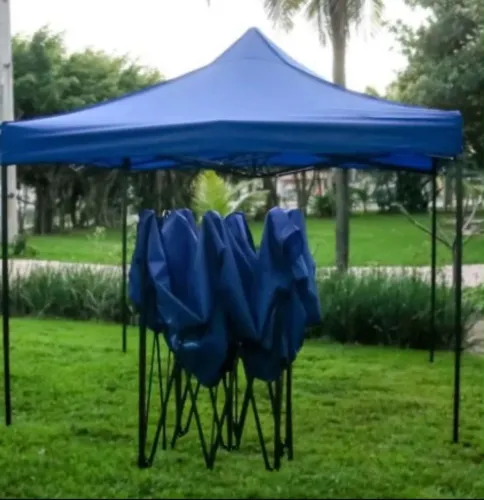 TENDA ARTICULADA SANFONADA 3x3 AZUL