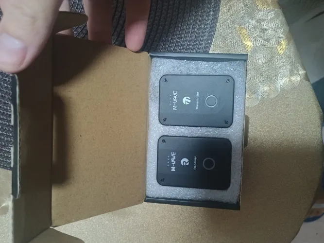 Sistema de fone De ouvidos para músicos M-Vave nunca usado Receptor e transmissor