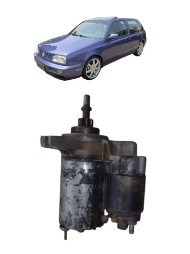 Motor De Arranque Partida Vw Golf Mk3 1.8 1996 A 2000 