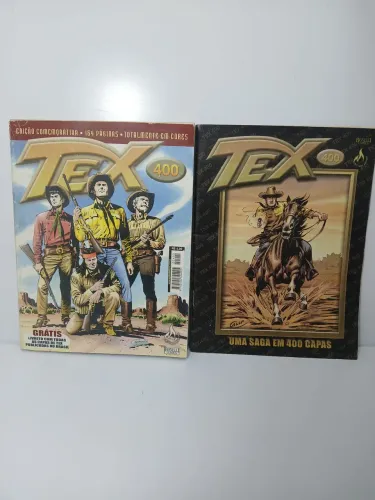 Gibi Tex Nº 400 Edição Comemorativa + Livreto 400 Capas (Mythos)