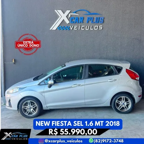 Ford Fiesta SEL 1.6 16V Flex Mec. 5P 2018