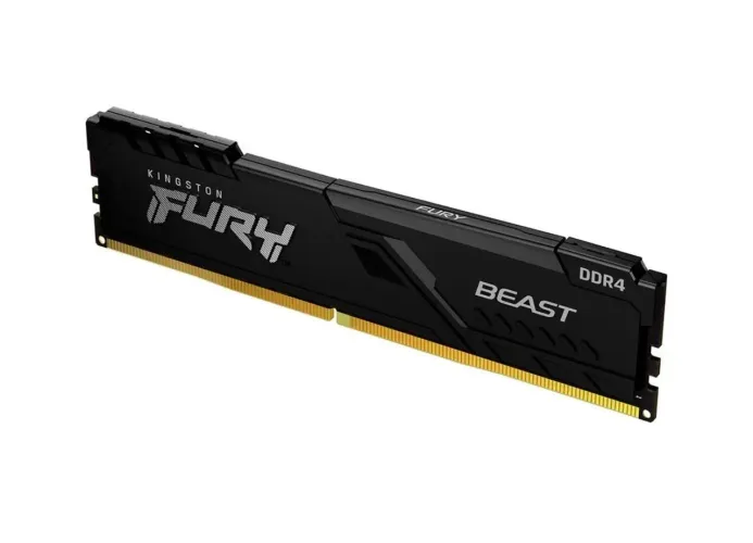 Memória RAM Kingston Fury Beast, 16GB, 3200MHz, DDR4, CL16, Preto - KF432C16BB1/16