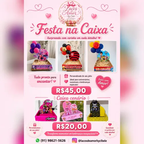 Festa na caixa