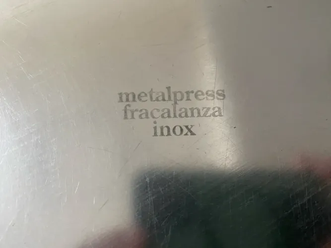 Bandeja Redonda Inox 40cm (Fracalanza)