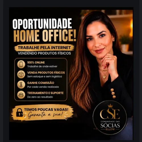 VAGA DISPONÍVEL HOME OFFICE