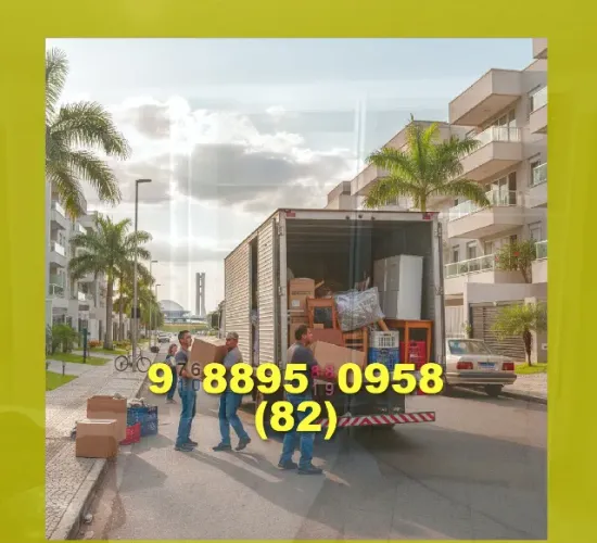 Frete com transporte seguro, Bairro do Farol, Benedito Bentes e Jatiúca!