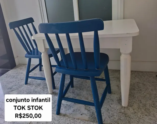Conjunto de móveis infantis TokStok