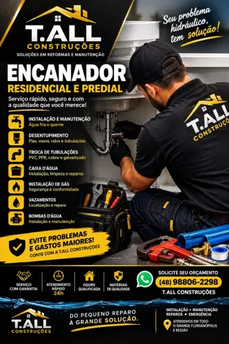 Encanador-Eletricista-Pedreiro