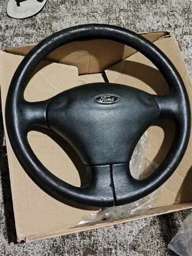 Volante Original Ford Fiesta/Ka/Courier 96-02 Sem Airbag