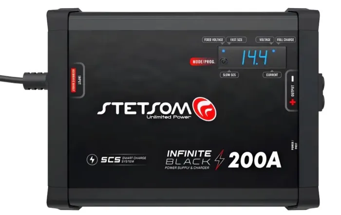 ? Fonte Carregador Stetsom Infinite Black 200A Bivolt ? NOVA