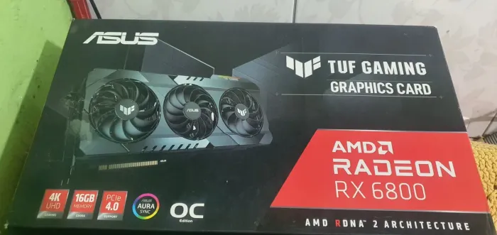 Placa de video rx 6800 16gb radeon em ótimo estado funcionando perfeitamente .