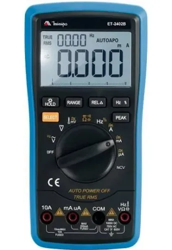 Multímetro Digital Minipa ET-2402B