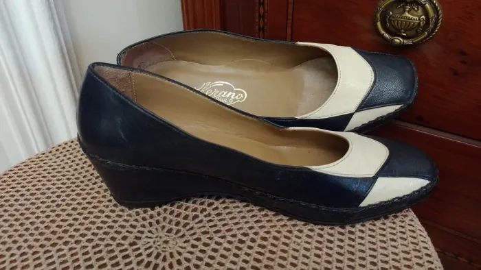 Sapato feminino marca Verano, número 34, nunca usado