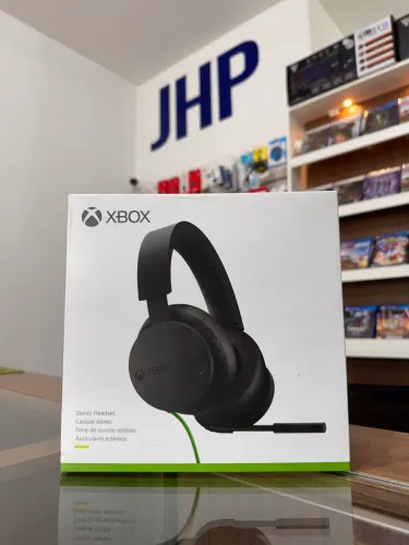 Headset Gamer Original Xbox Com Fio - Preto - Parcela Sem Juros - Loja Física Curitiba
