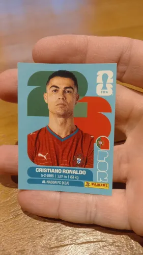 Figurinha Panini Cristiano Ronaldo - COPA 2026