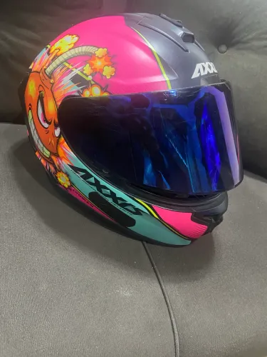Capacete Axxis semi novo 58