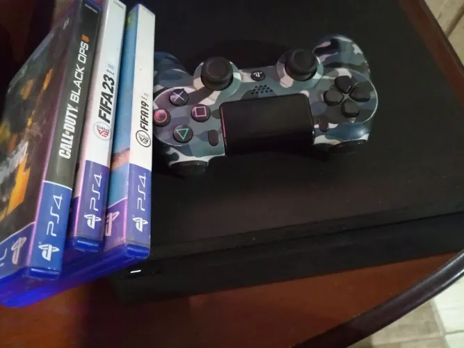 PS4 slim 1tb completo $1650