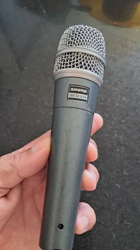 MICROFONE SHURE BETA 57A ORIGINAL 930,00