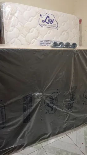 Cama tamanho casal marca Ley NOVA