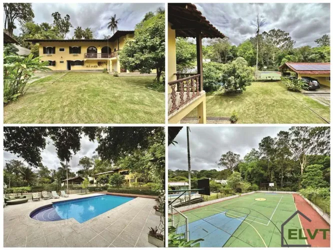 Casa em Condomínio na Granja Viana | 5 Quartos, Piscina Aquecida e Lazer Total