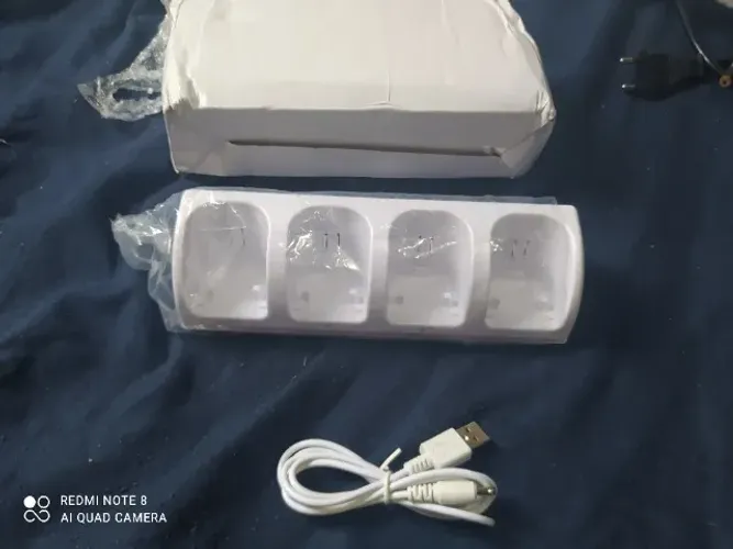 Carregador de baterias de wiimote NOVO