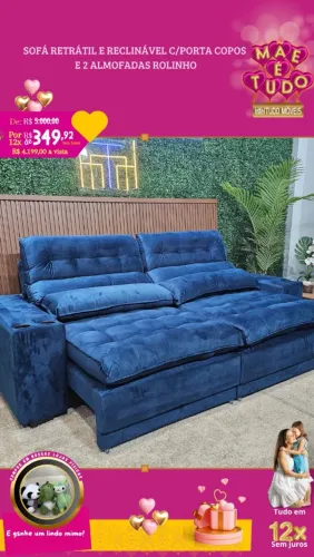 SOFÁ NOVO