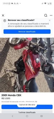 Vendo Estrada ano 2002 funcionando perfeitamente só chamar *