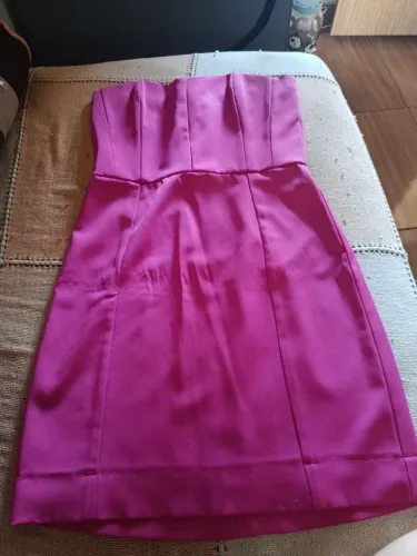 vestido Fórum rosa