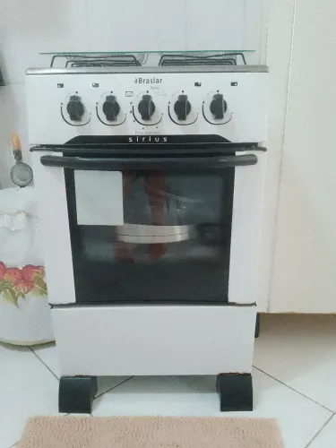 Fogão 4 Bocas Branco-Braslar