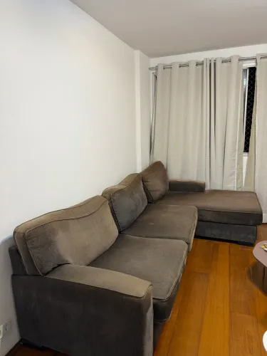 Sofá marrom grande