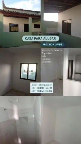 Casa próxima a UFAPE, Ideal para 2 ESTUDANTES!