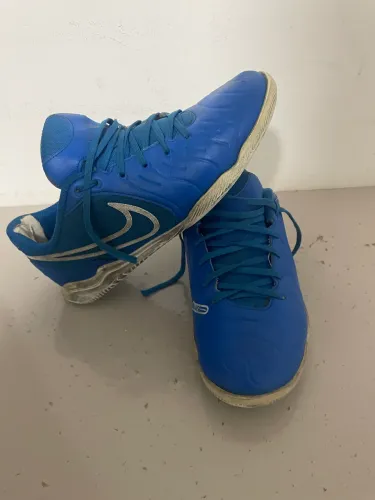 Chuteira Futsal Nike Tiempo Legend 10 Club IC Azul